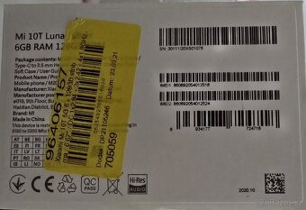 Xiaomi MI 10T, 6GB/128GB - 5