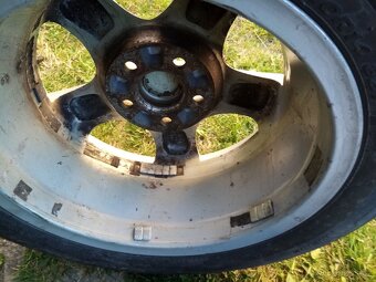 PRODAM=ALU KOLA 5X100 R-14 SKODA ORGINALY - 5
