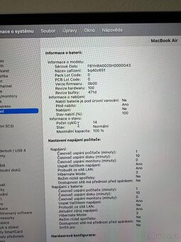 Prodám / vyměním MacBook Air M4 16GB/256GB - Blankytně modrý - 5