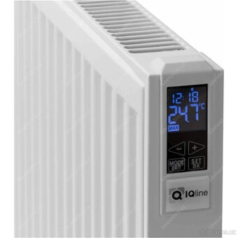 Elektrický radiátor IQ line TOUCH - Nástěnný 1000W - 5