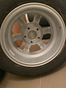 ALU disky Borbet + Zimní Pneu Goodyear R14 175/80 - 5