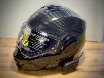 Přilba překlopná Scorpion EXO-Tech EVO Carbon XL + kom - 5