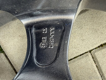 ALU kola 15" komplet - 5