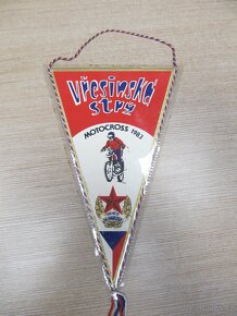 Poháry, trofeje, motocross, vlaječky Vřesina strž - 5