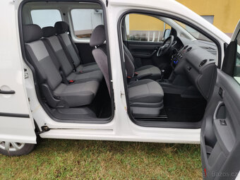 Volkswagen Caddy 1.6TDi 75kw r.v 2012 ,5.míst - 5