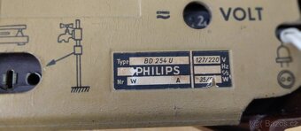 Bakelitové rádio Philips Philetta - 5