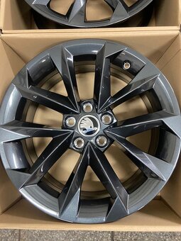 4ks NOVÉ orig.alu disky 5x100 R16 Škoda Kamiq/Scala - Italia - 5