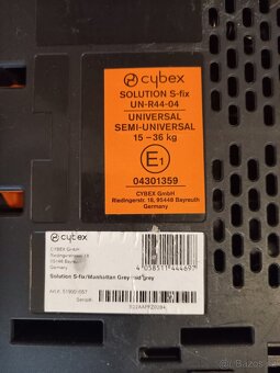 CYBEX SOLUTION S-FIX - 5