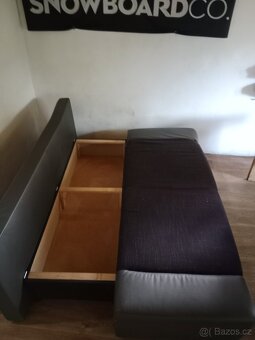 Rozkládací sedačka s úložným prostorem - 5