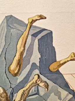 SALVADOR DALI - Simonyho trest (Dante - Božská komédia) (Bez - 5