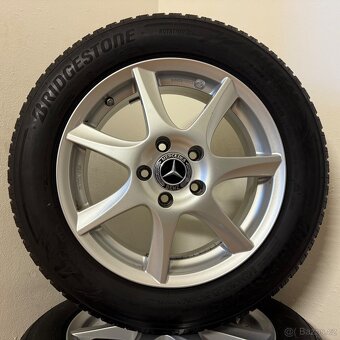 MERCEDES A/B/CLA 5x112 R16 ET44+ZIMNÍ 205/60R16 5,5/5mm - 5