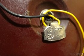 Retro svítidlo / el.svícen nástěnný - 5