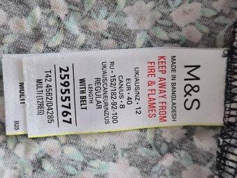 Dámské dlouhé šaty vel. L - 5