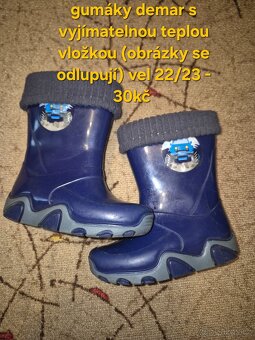 Obuv podzim/zima vel 22 - 5