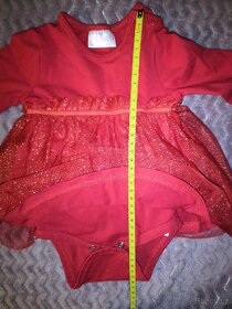 Červené šaty pro miminko - 5