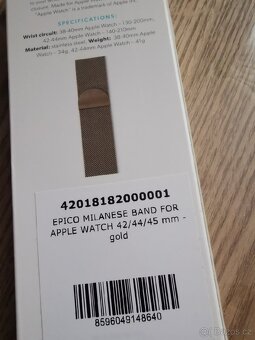 Apple nový Milánský řemínek Epico Apple Watch nový
- 5