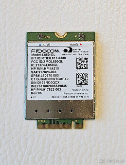 LTE modem - HP LT4210 Fibocom L850-GL CAT9 M.2 WWAN - 5