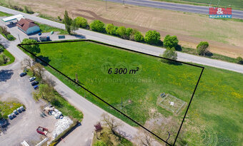 Prodej komerčního pozemku, 6300 m², Zalužany - 5