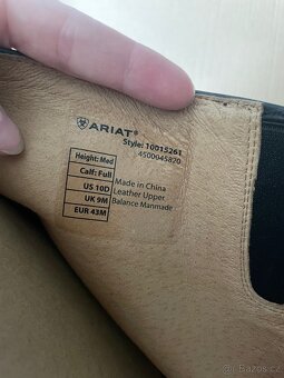 Vysoké jazdecké čižmy Ariat - 5