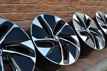 5x112 R19 Originální hliníkové disky Škoda Superb a Kodiaq - 5
