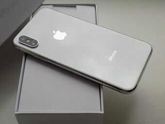 APPLE iPhone XS 64GB Silver - ZÁRUKA 12 MĚSÍCŮ - 100% BATER. - 5