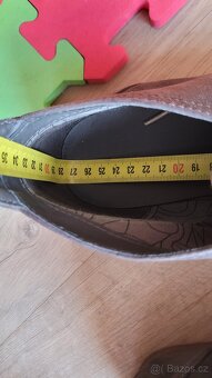 Dámské hnědé polobotky, vel. 44 - 5