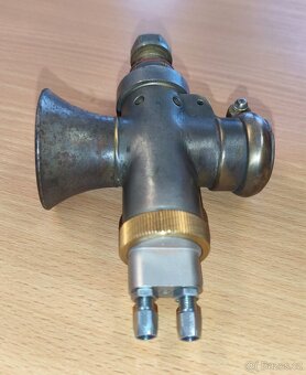 Predám bronzový karburátor Amal 5/011 (Amac Fr.) - 5