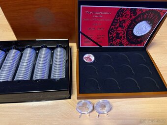 Luxusní etue Lunar III + mince 1oz Rok myši 2020 - 5