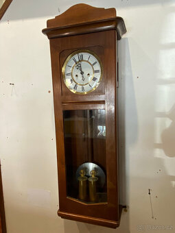 Starožitné hodiny pendlovky Junghans - 5