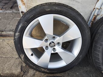 17"letní alu sada Denom 5x112 origo Škoda Octavia 3 Golf 7 - 5