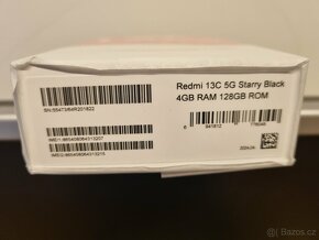 Xiaomi Redmi 13C 5G Midnight Black 4GB/128GB - 5
