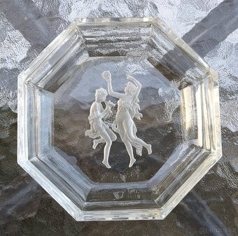 ART DECO, cca 1930 HRANOVÁ MISKA, Heinrich Hoffman - 5