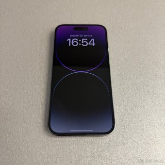 iPhone 14 Pro 512GB deep purple, bez škrábance, rok záruka - 5