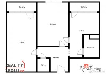 Prodej, byty/2+1, 74 m2, 29001 Poděbrady, Nymburk [ID 72494] - 5