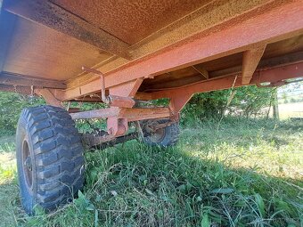 Vlek 5t Pzs.hydraulicky sklápěč, kola 10,5x16 - 5