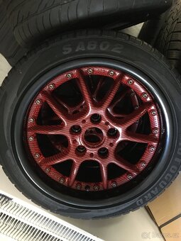 17" a 18" dvoudílná límcová šroubovaná kola BBS RK II na B - 5