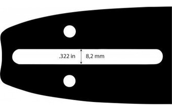 VODÍCÍ LIŠTA OREGON 45CM - 5