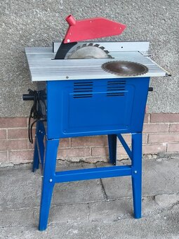 Prodám stolní kotoučovou pilu CMI RTS 250 -HLINÍKOVÝ STŮL. - 5