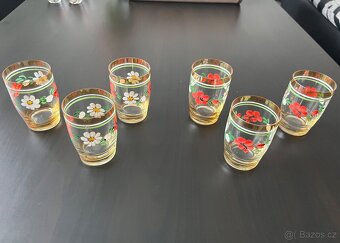 Ručně malované sklenice-likérky - 5