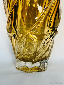 Křišťálová váza Flamenco 29 cm Bohemia Treasury - 5