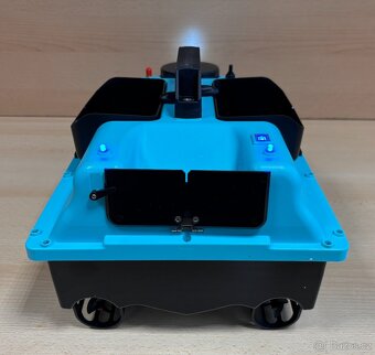 Tříkomorová MODRÁ loďka GPS s baterií 12000mAh včetně obalu - 5