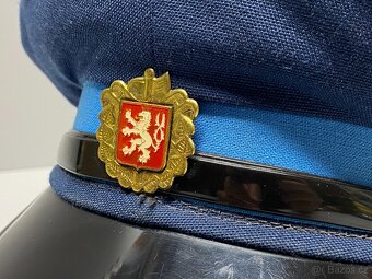 hasičská uniforma čepice hasič retro uniforma - 5