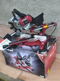 Prodám NEPOUŽITOU pokosovou pilu s posuvem Einhell 2131/1 Du - 5