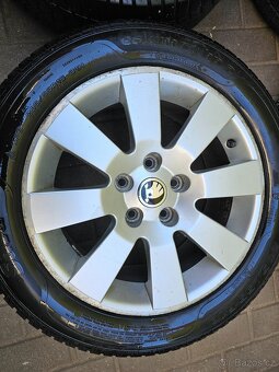 ALU kola Metan Škoda 5x112 Superb R16 zimní - 5