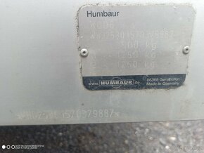 Přívěsný vozík Humbaur - 5