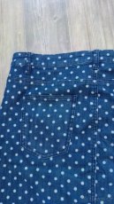 Sukně jeans Lee Cooper s puntíky - 5