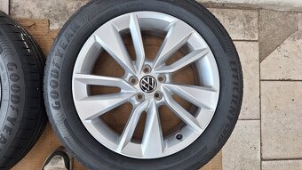 Alu kola VW 17" 5x100 letní pneu 205/55 R17 7mm T-Cross - 5