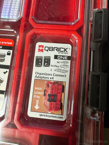 Box na nářadí Qbrick ONE RED Organizer M Plus - 5
