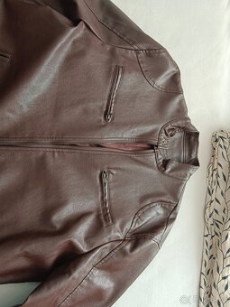 Pánská kožená bunda - 5