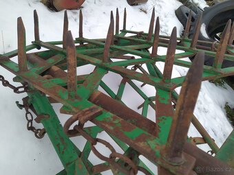 Čtyřdílné skládací brány Ackerl, záběr 3,6 m, zánovní hřeby - 5